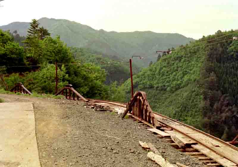 明延鉱業の人車列車　508㎜　ナローゲージ