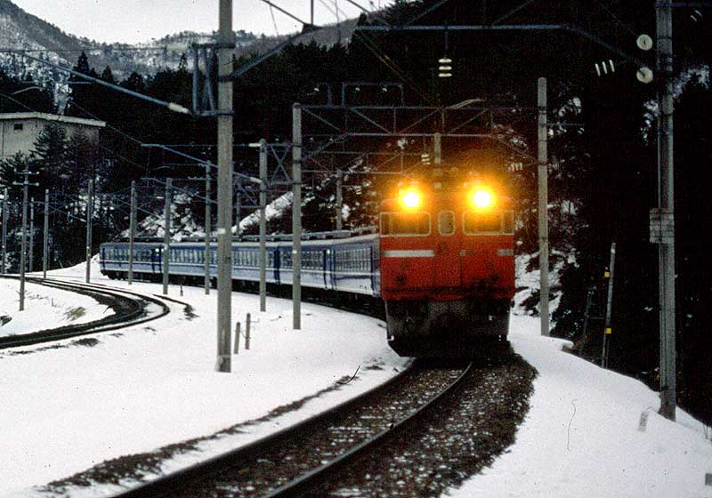 奥羽本線　板谷峠　EF71