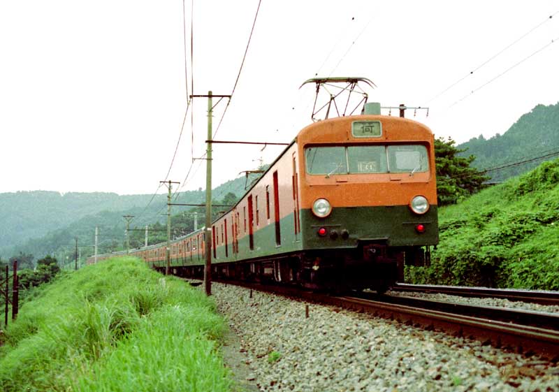 荷物電車　クモユニ74　東海道線