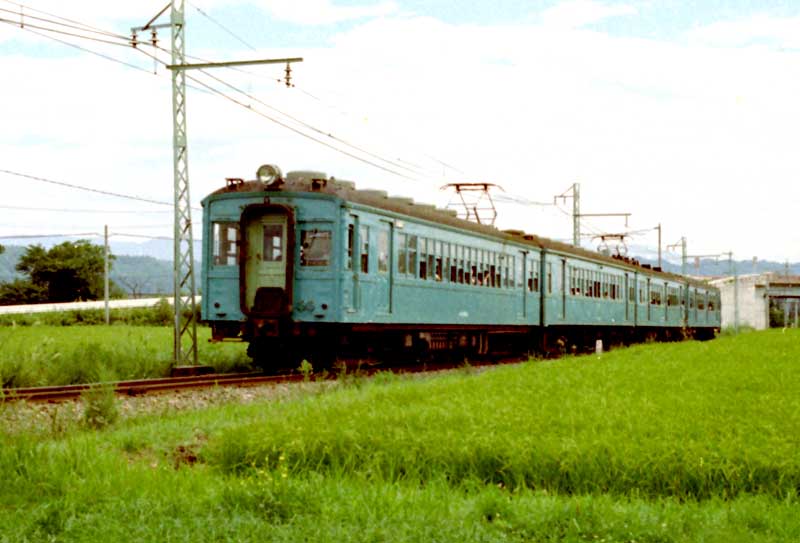 大糸線　旧型国電 クモハ43