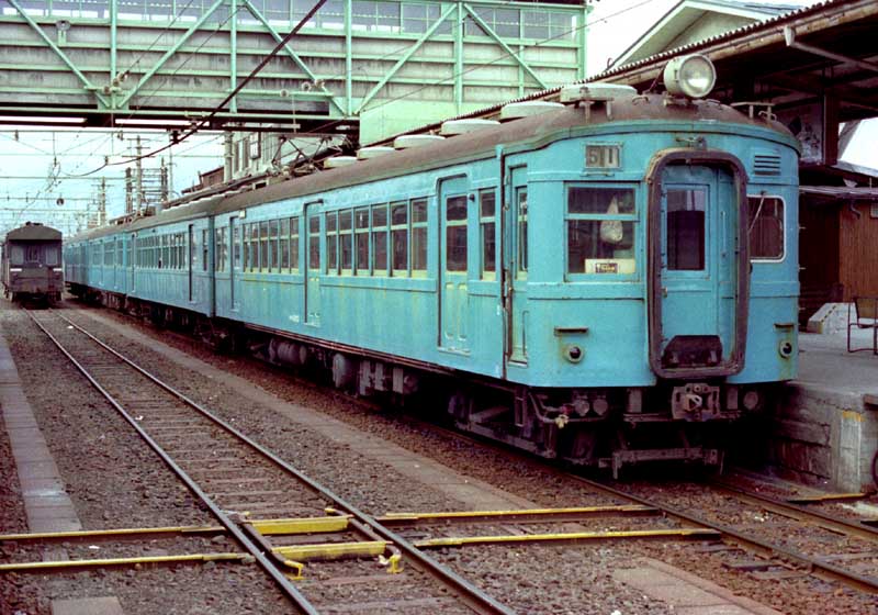 大糸線　旧型国電 クモハ51