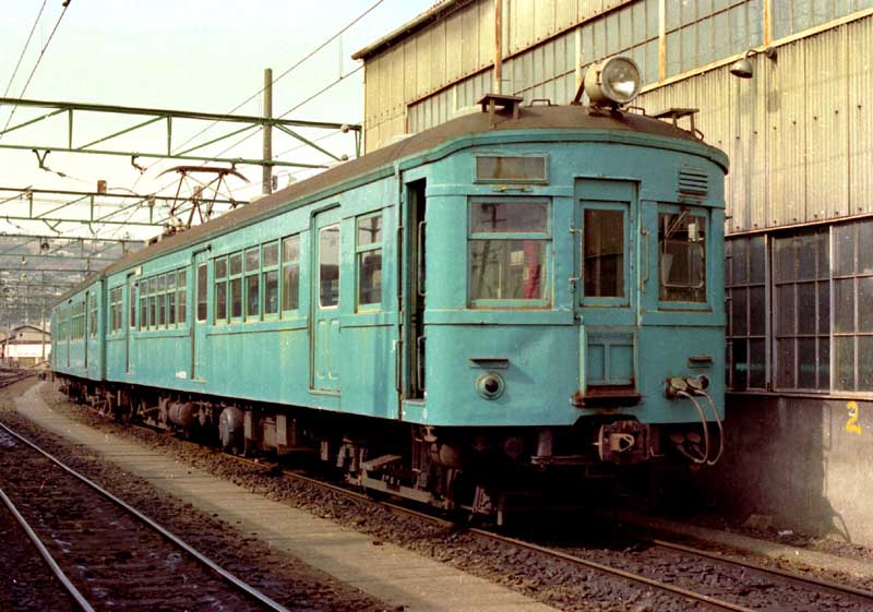 大糸線　旧型国電 クモハ60