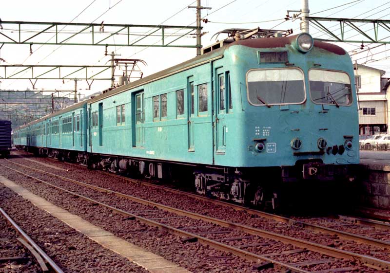 大糸線　旧型国電　クモユニ81