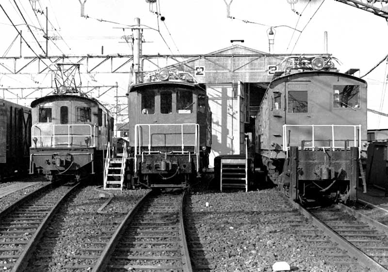西武鉄道　輸入電気機関車　E44　E52　E71