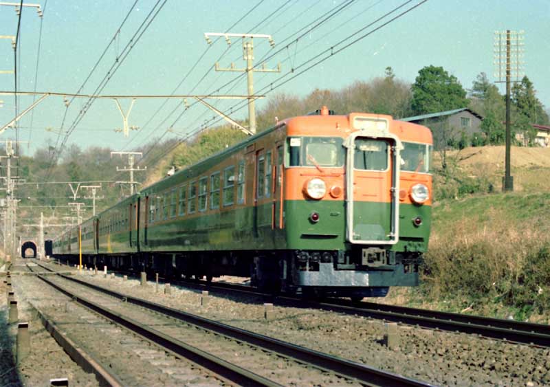 東海道本線　167系